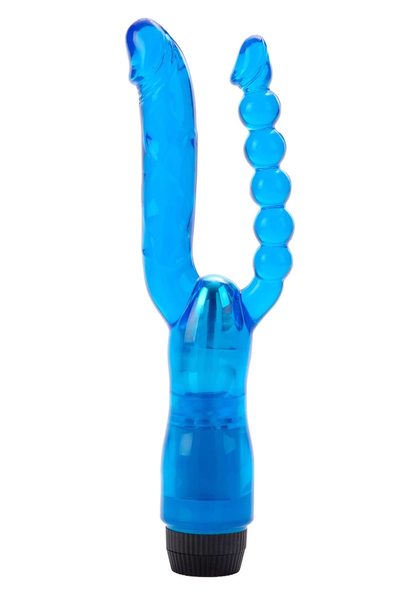 Vibreur Double pénétration Bleu