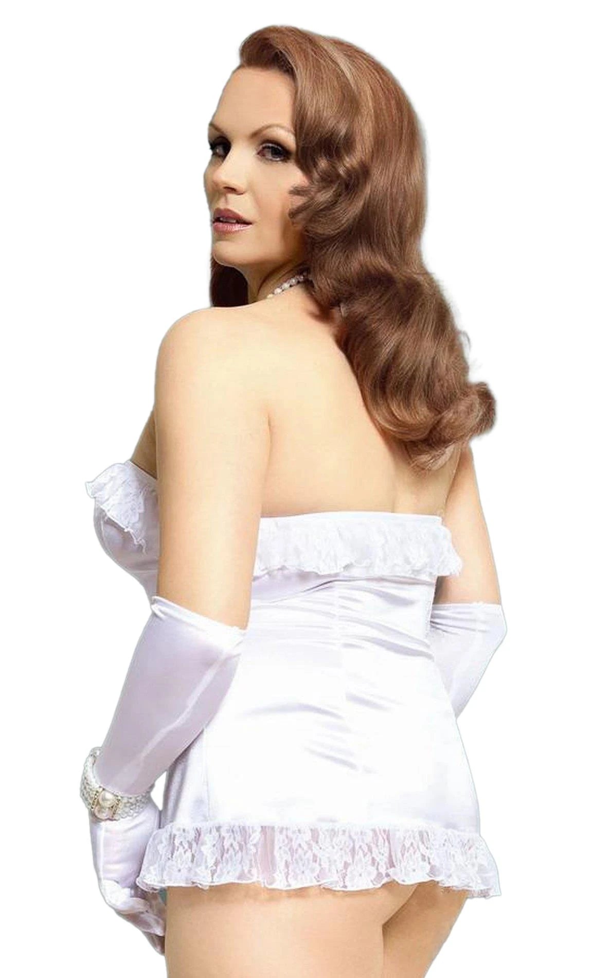 Corsetto xIria – taglie forti, bianco | SoftLine Collection