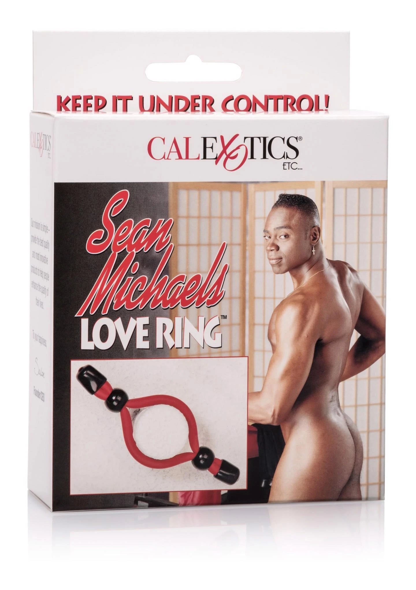Sean Michaels Love Ring Noir