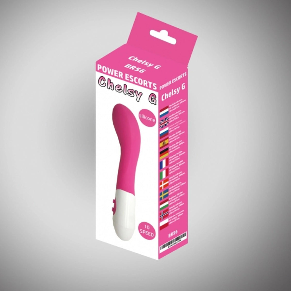 Vibratore punto G Chelsey 10 velocità – rosa | Power Escorts