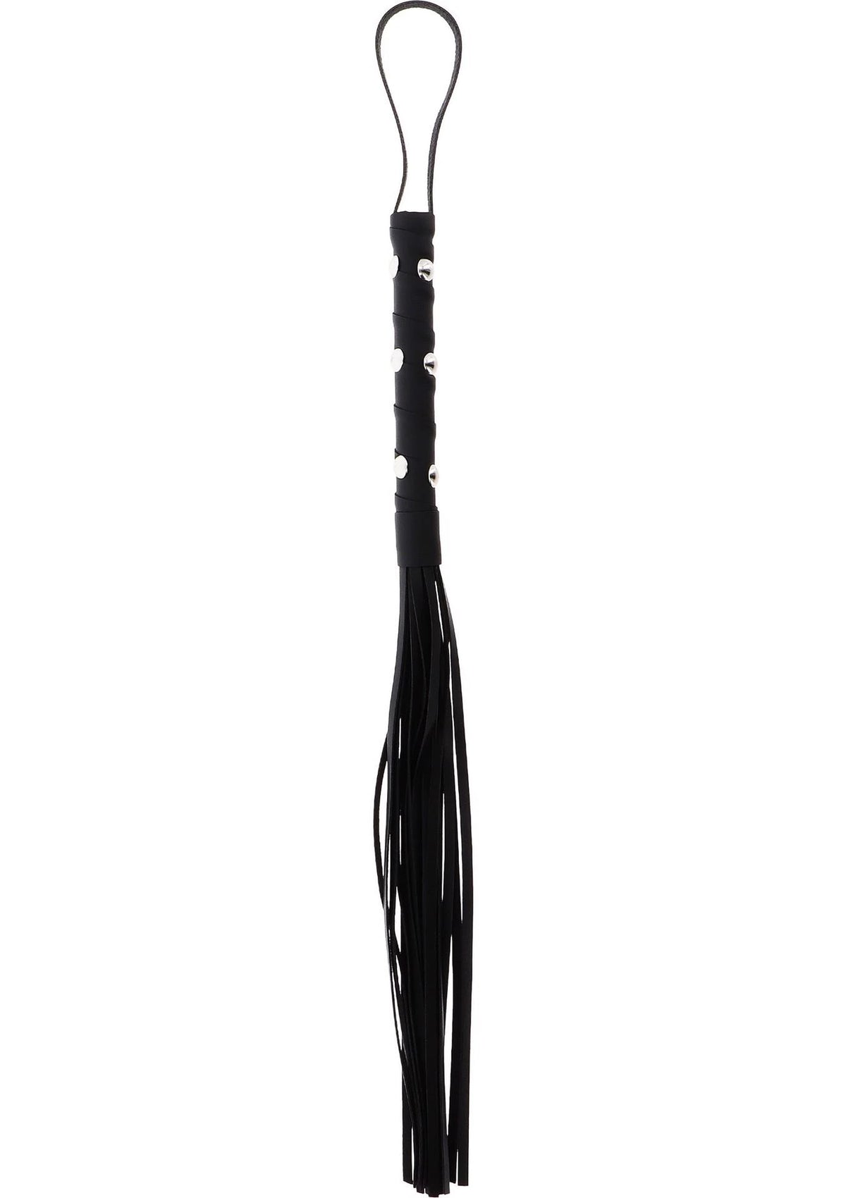 Peitsche Studded Flogger – schwarz 30-16895-X-BLACK | Hidden Desire
