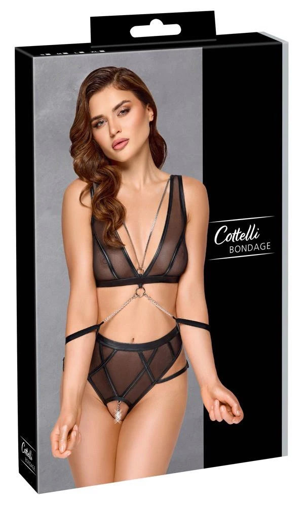 Ensemble Soutien-Gorge Bondage L