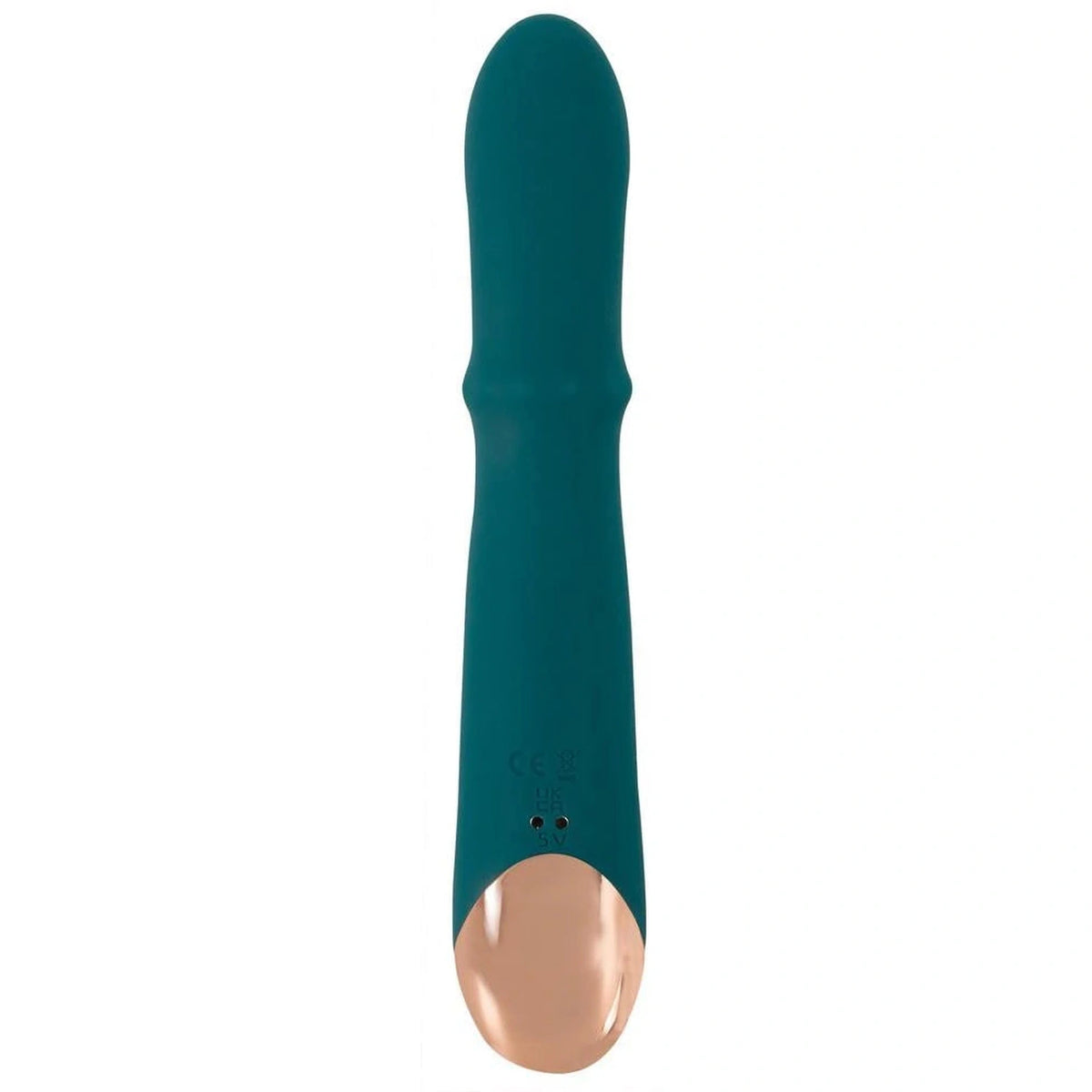 Anillo para el pene Thumping Moving 7 funciones – recargable, vibrador, verde