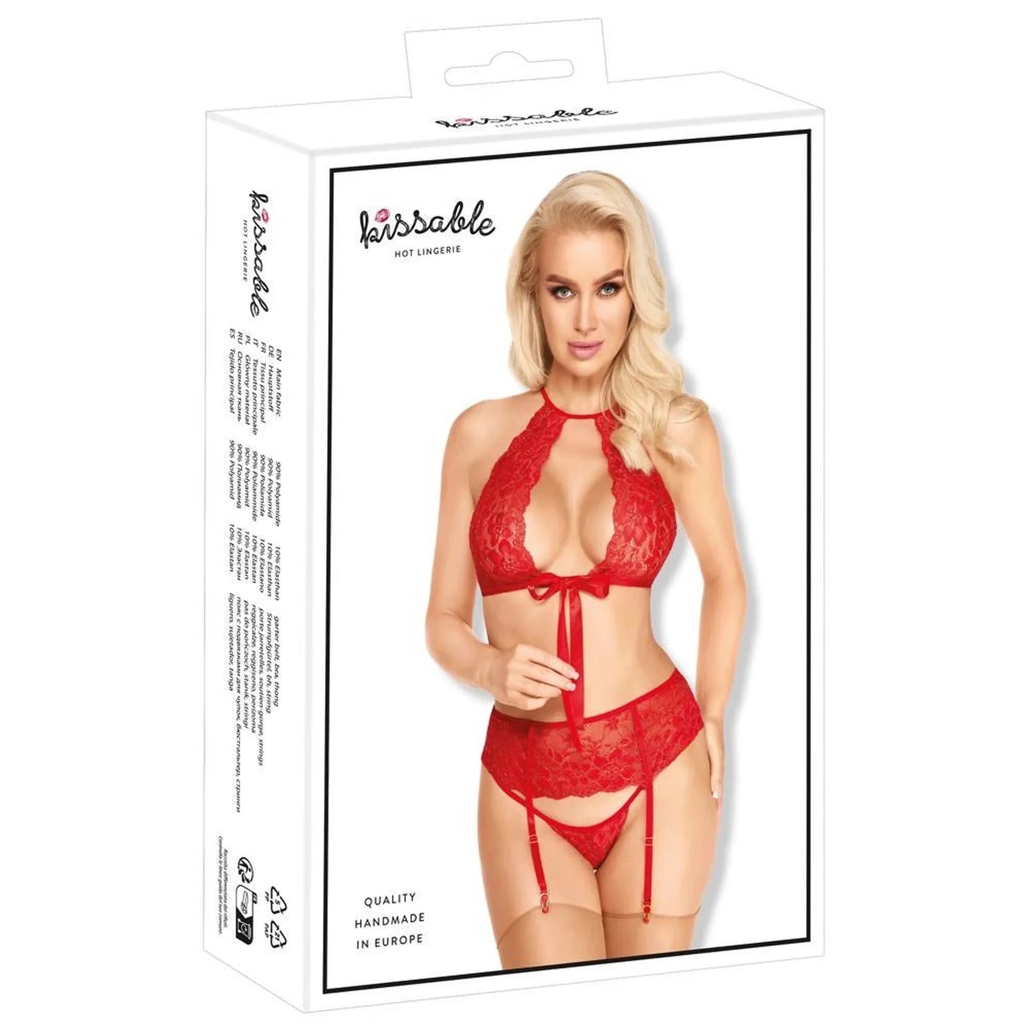 Bretelles rouges L/XL