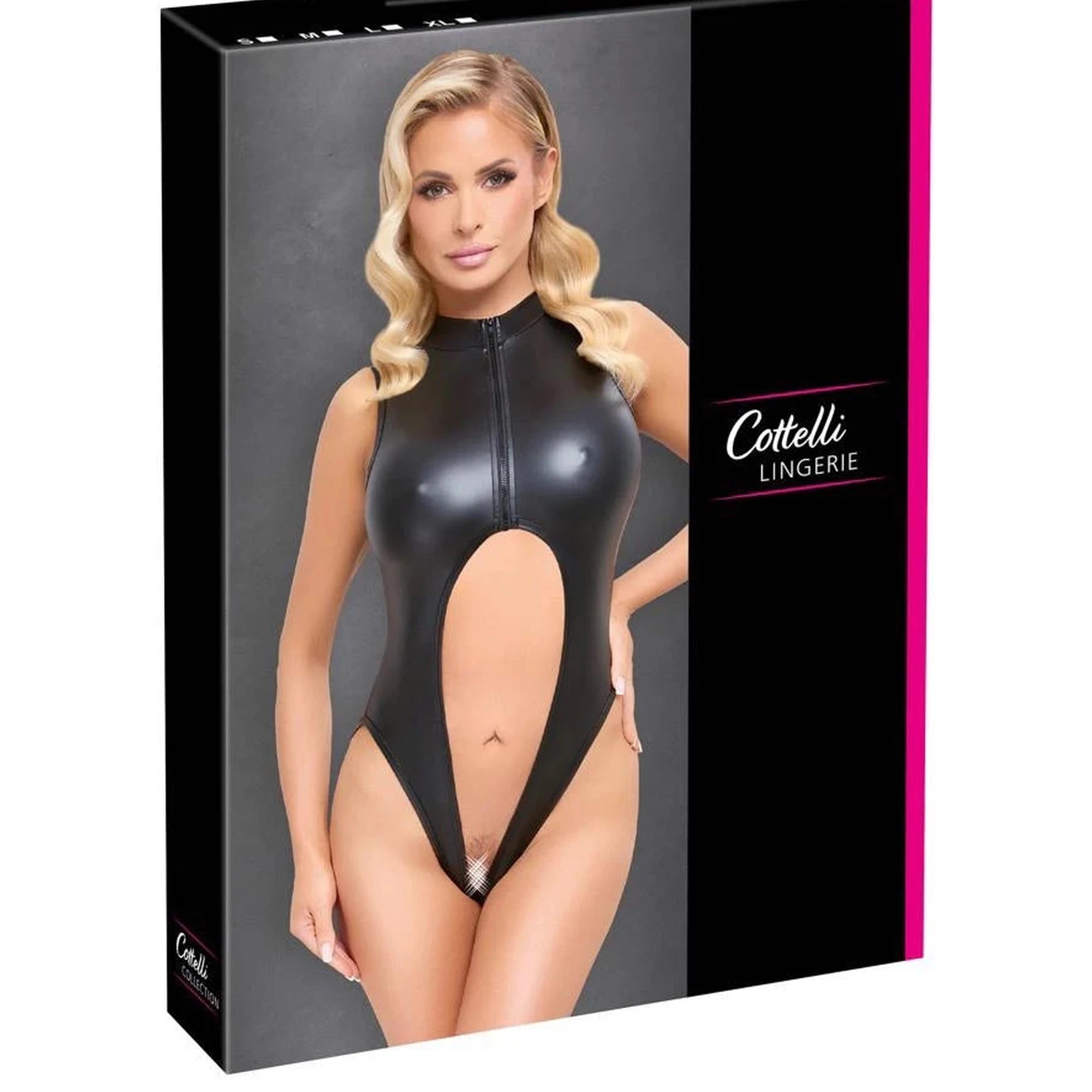 Body entrejambe ouvert avec zip L