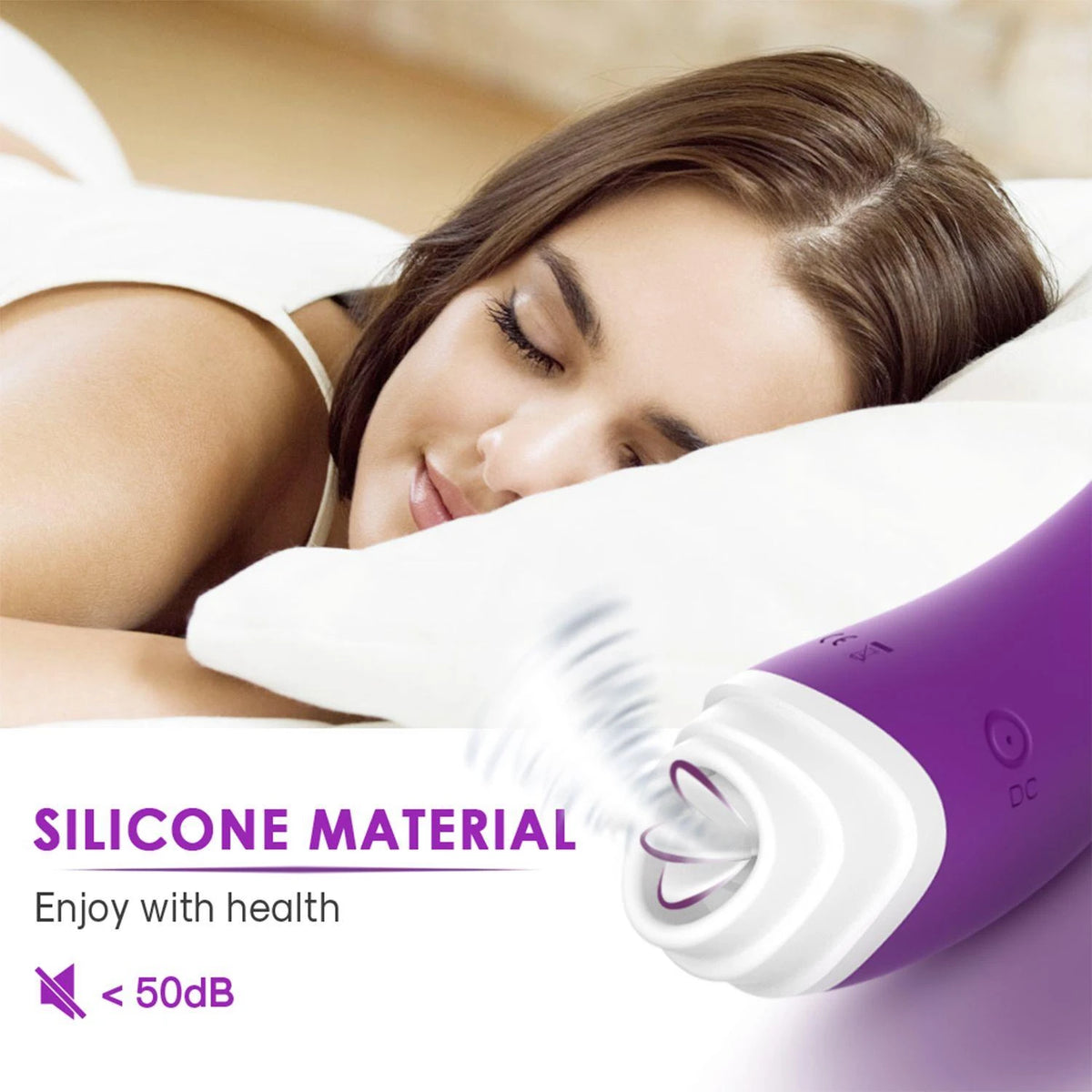 Clitoral stimulator Fairyland 9 functions – rechargeable, purple | Favorites