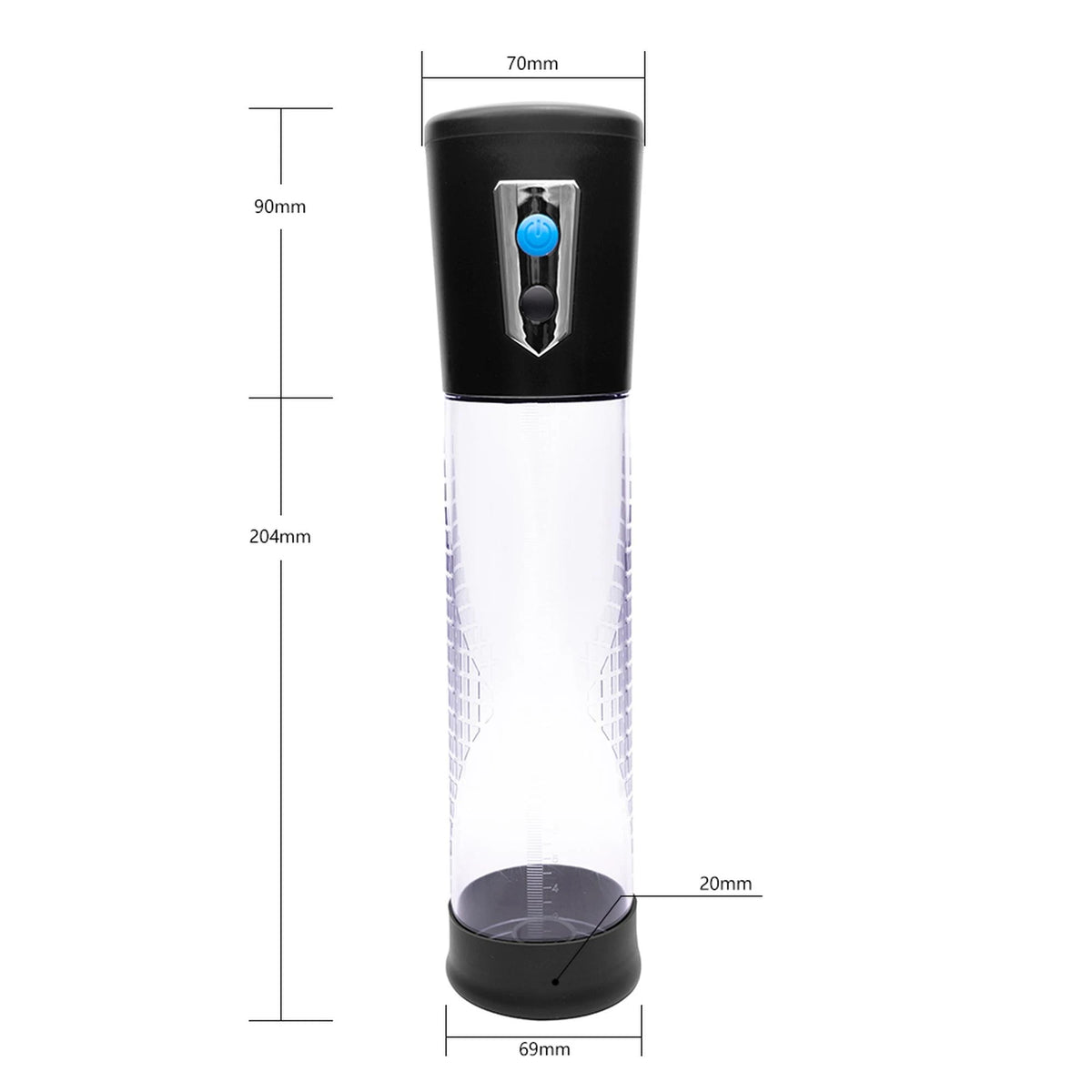 Pompe à pénis Powerpump Electric Vacuum – transparente 60-00040 | Favorites