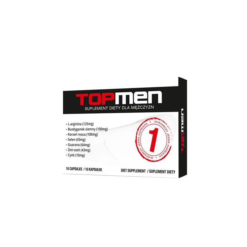 Integratore Supl.diety TopMen 10szt – per l'erezione | Sexual Health Series