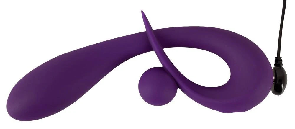 Clitoral stimulator 10 functions – rechargeable, purple | Sweet Smile