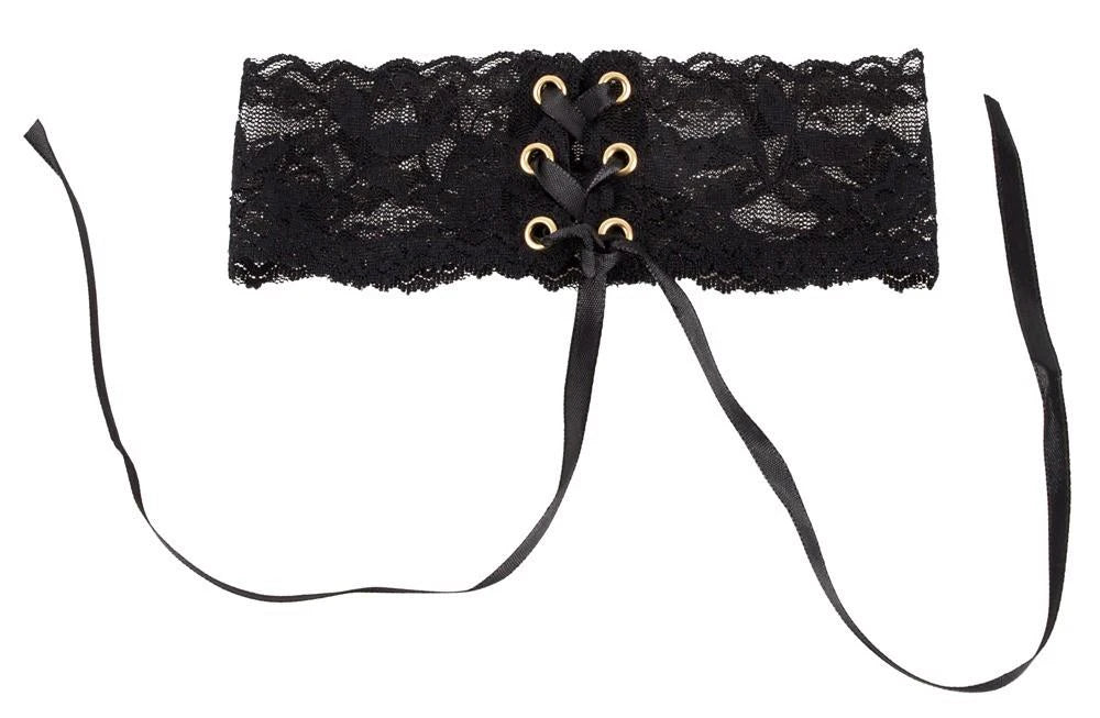 Atadura bondage Choker – negra 32 cm | Cottelli ACCESSOIRES