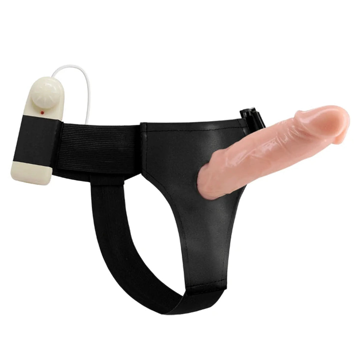 Arnés strap-on Jessica – con mando a distancia, vibrador, nude | Baile