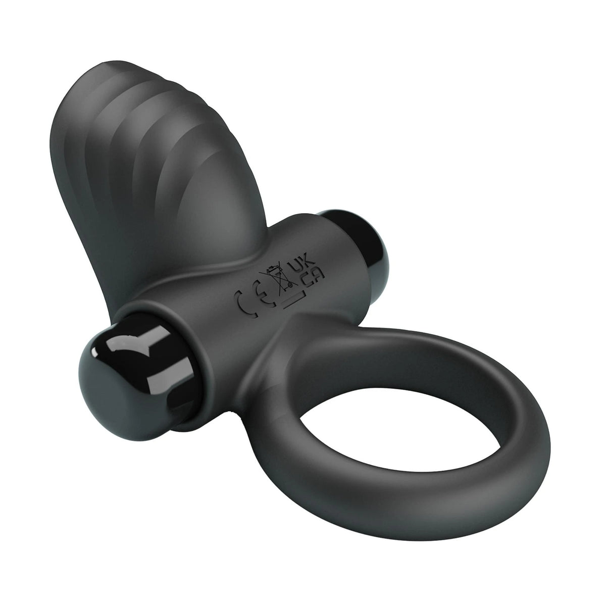 Penisring Vibrate Adrien 10 Funktionen – vibrierend, schwarz | Pretty Love