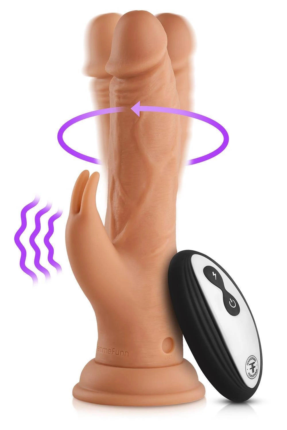 FEMMEFUNN WIRELESS TURBO RABBIT NUDE