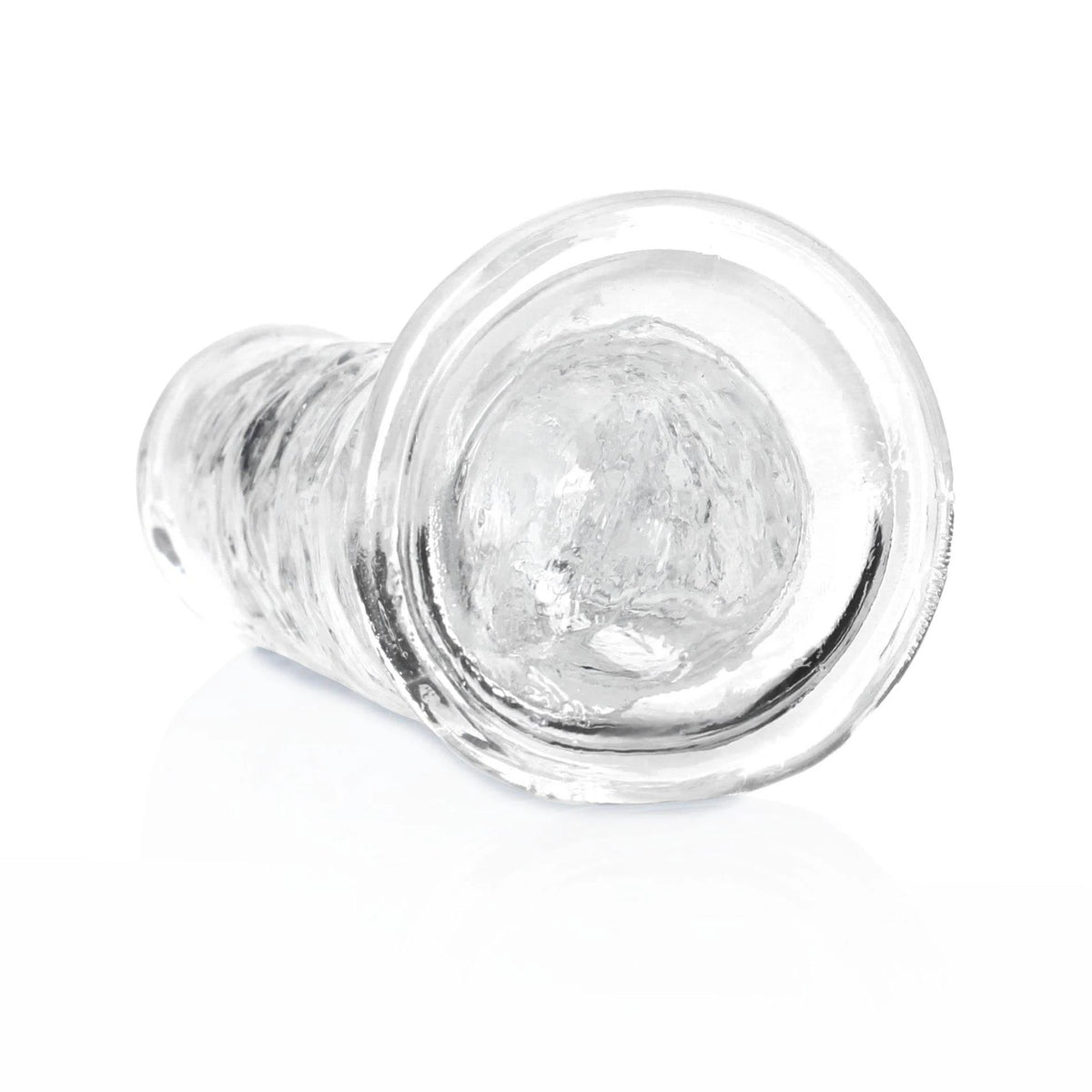 Dildo realistico Straight – con ventosa, trasparente 5.5 cm | RealRock