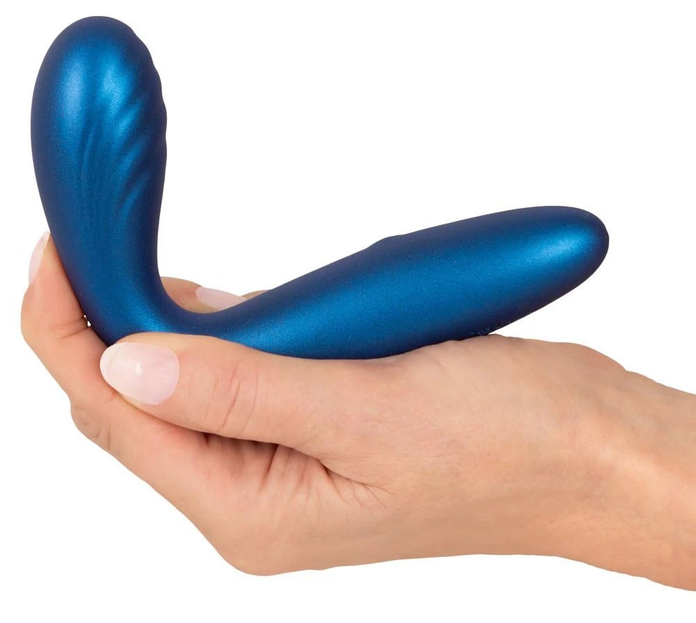 Vibratore punto G 18 cm – ricaricabile, blu | Sweet Smile