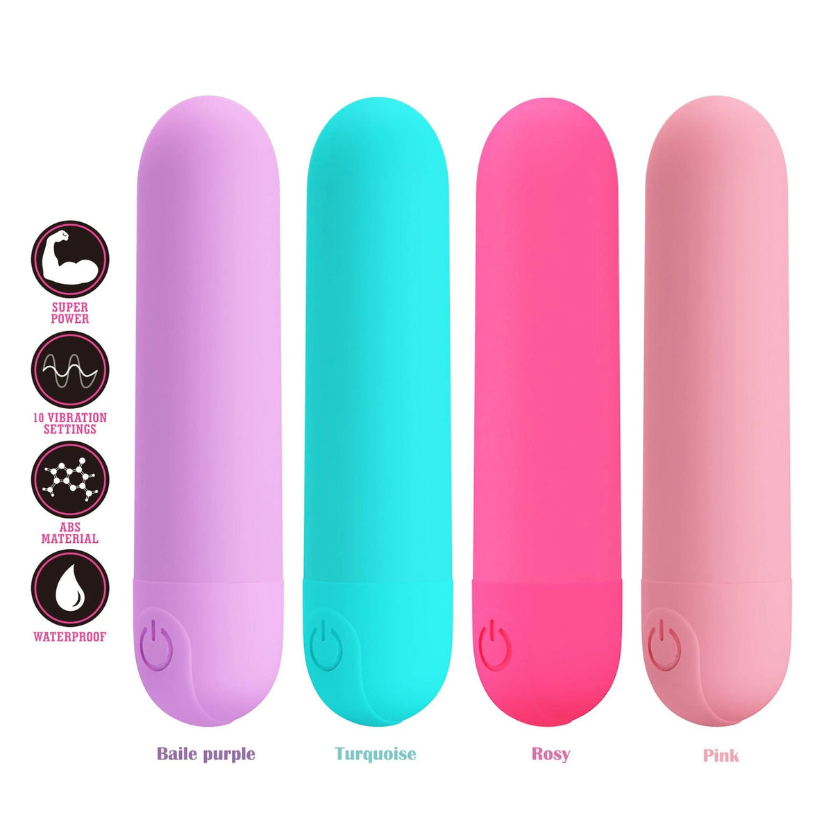 Mini-Vibrator Stefan 10 Funktionen | Pretty Love