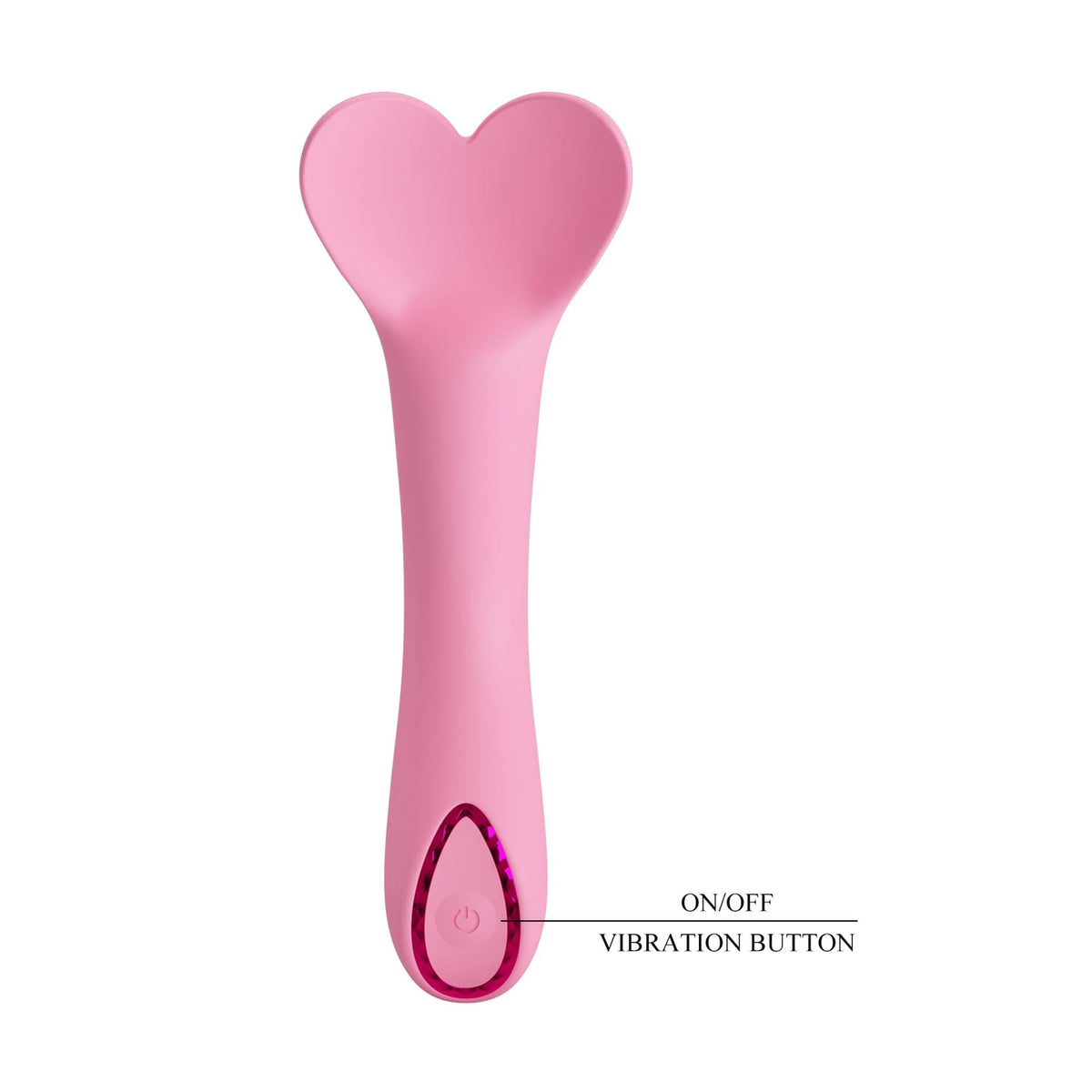 Stimolatore clitorideo DJ Magnetic charging 10 funzioni – ricaricabile, rosa | Pretty Love