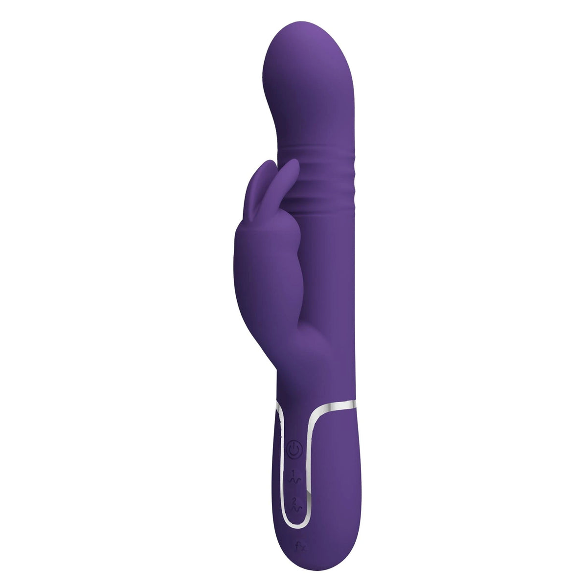 Rabbit vibrator Coale 7 functions – thrusting, rotating, purple BW-500013-2 | Pretty Love