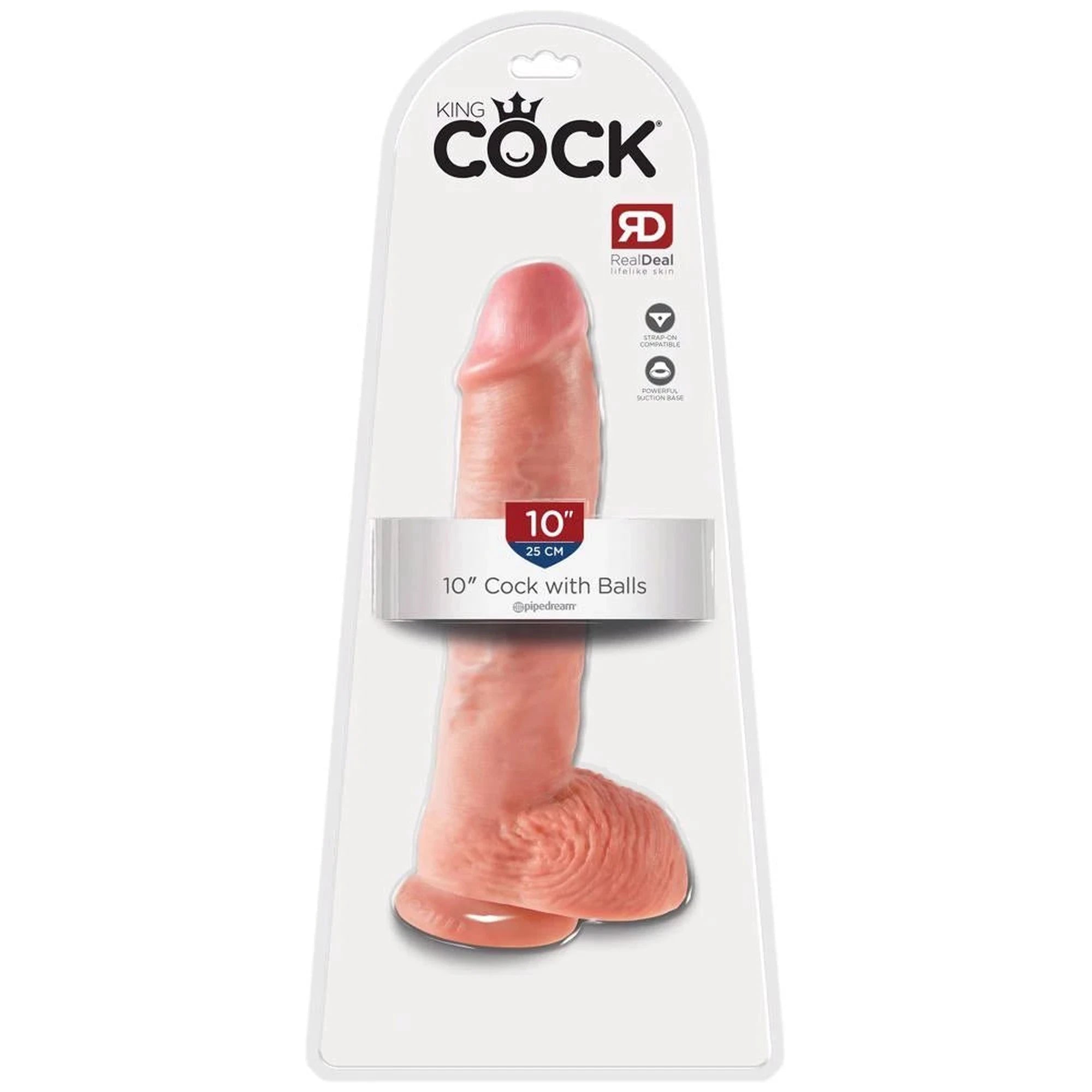 King Cock balls 10 inch 25 cm