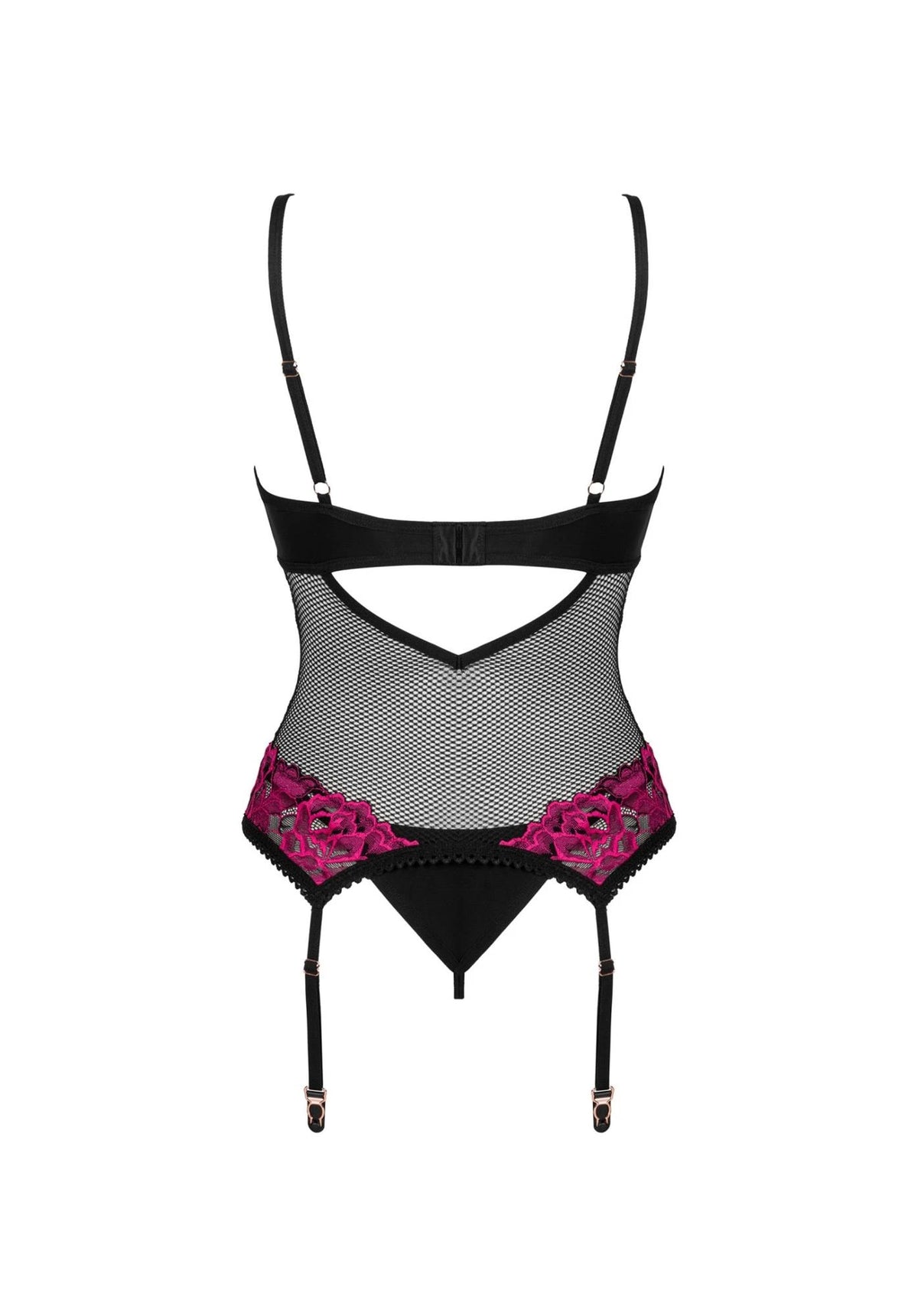 Ensemble de lingerie Rosenty – noir 26204059121 | Obsessive