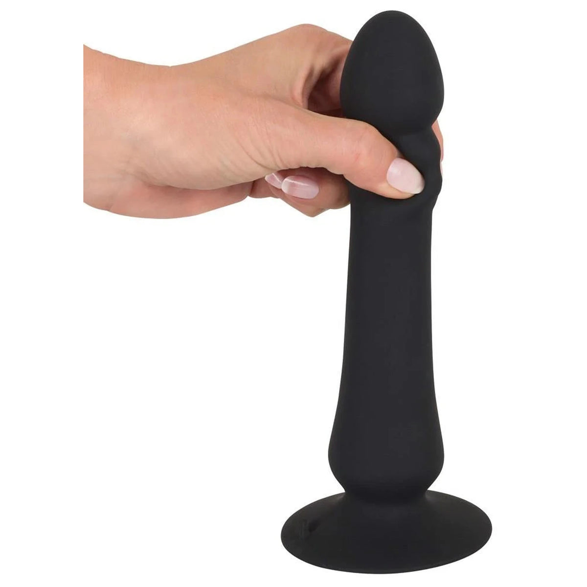 Plug anale thruster 7 funzioni – vibrante, a spinta, nero | Black Velvets