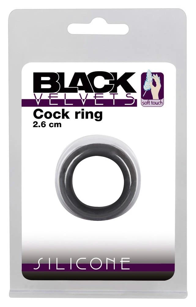 Anneau pénien Black Velvets 2,6 cm