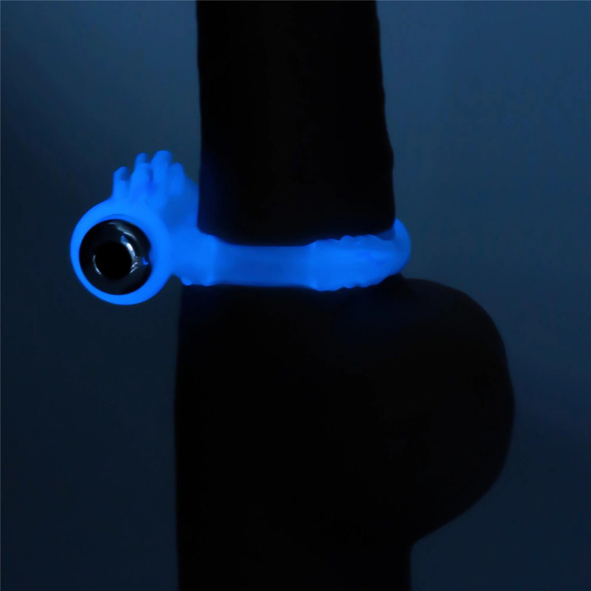 Anillo para el pene Lumino Play – vibrador, azul 10-LV343215 | Lovetoy