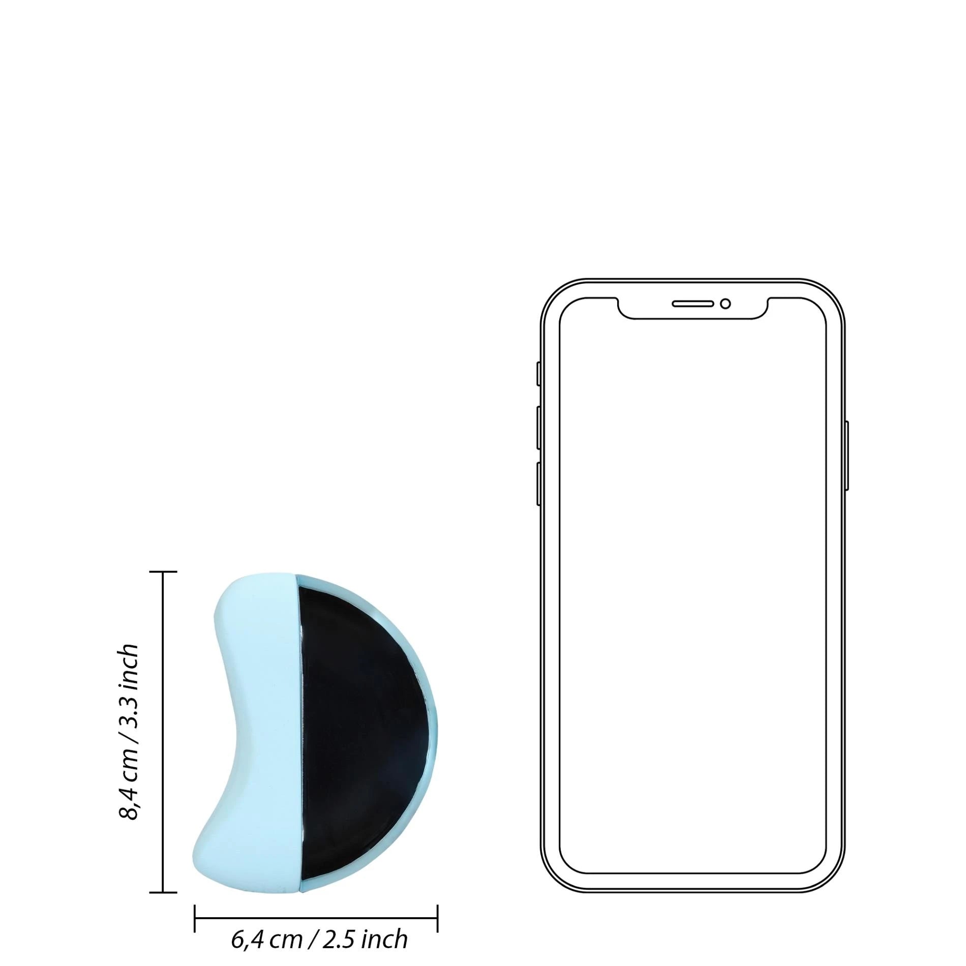 Pulse Wave Clitoris Vibrator - Arctic Blue