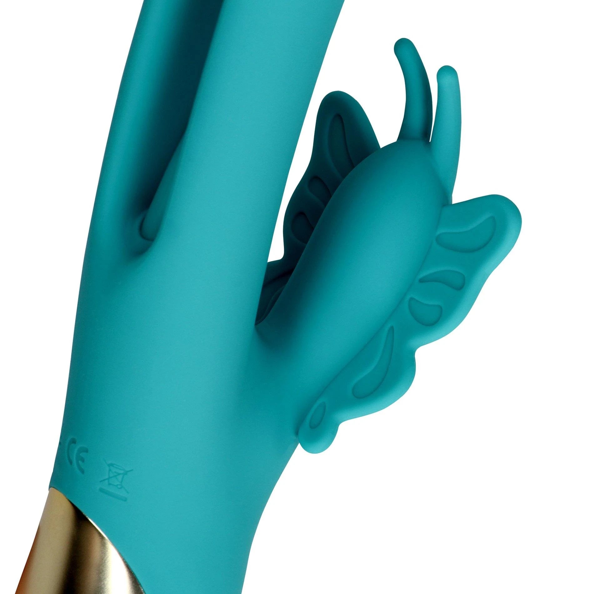 Flapping G-Spot Butterfly Vibrator - Peacock Blue