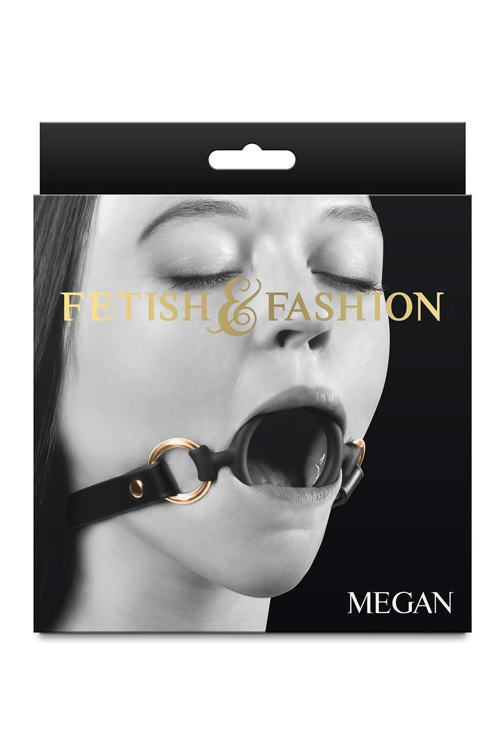 Bâillon Megan – noir | NS Novelties