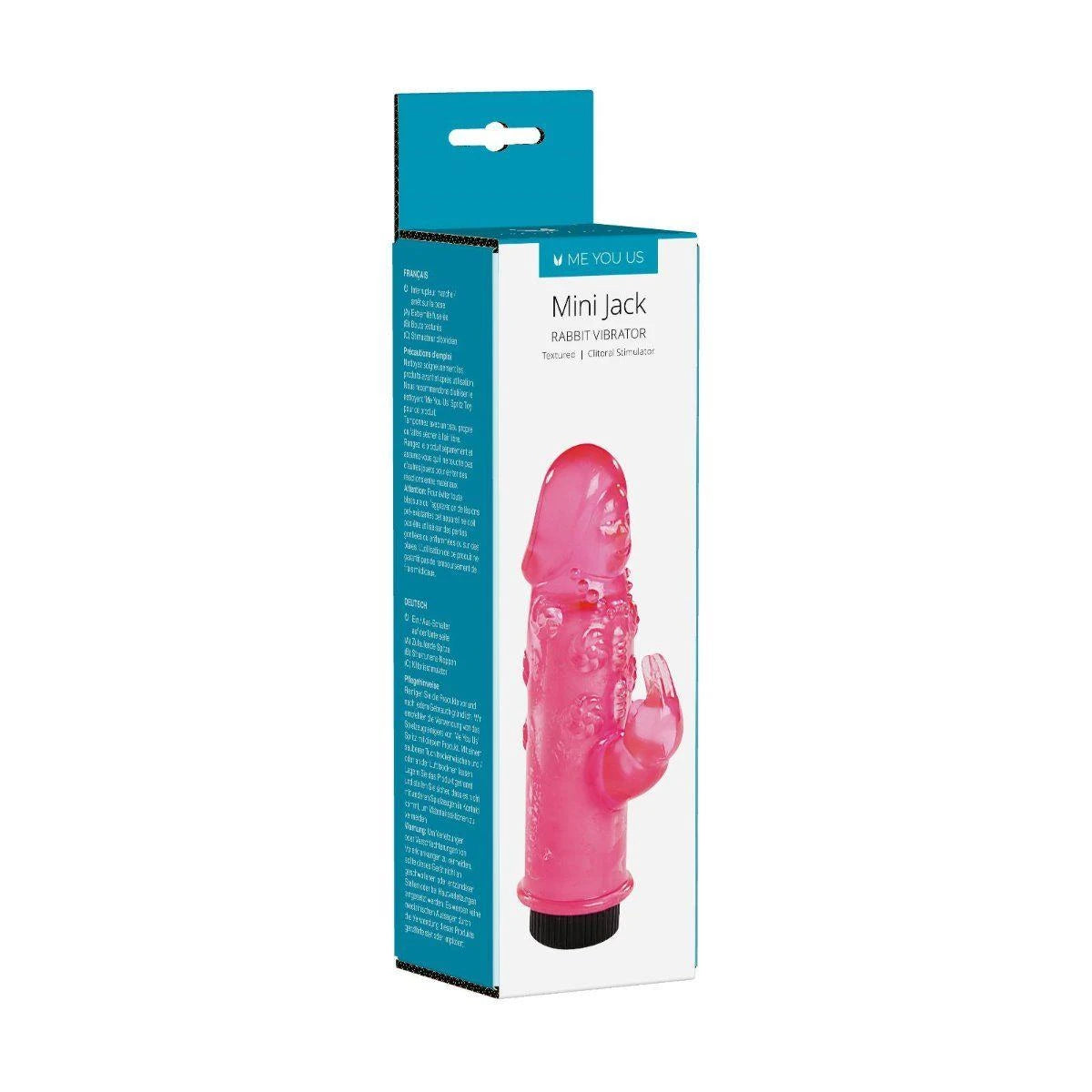 Me You Us Mini Jack Rabbit Vibromasseur Rose