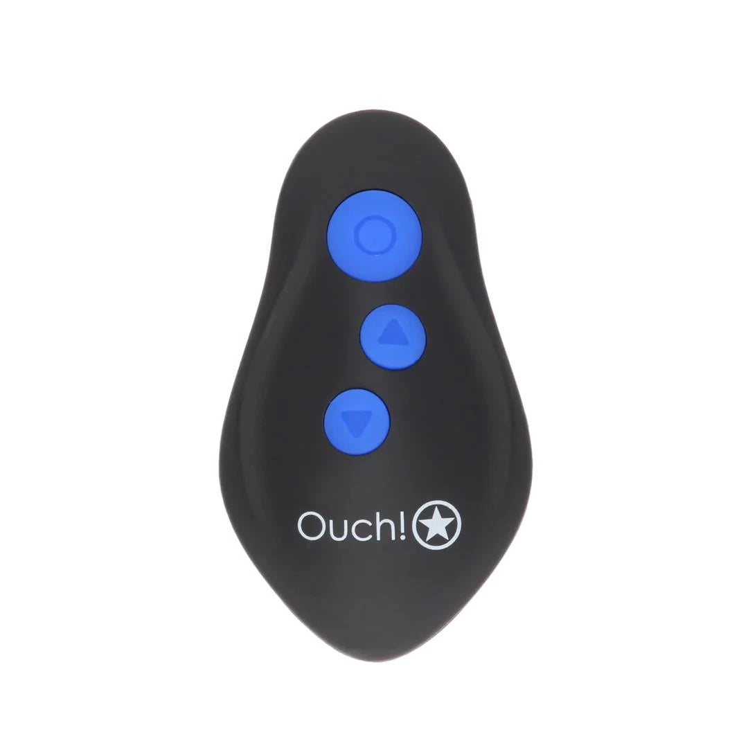 Plug anale stim 8 funzioni – nero | Ouch!