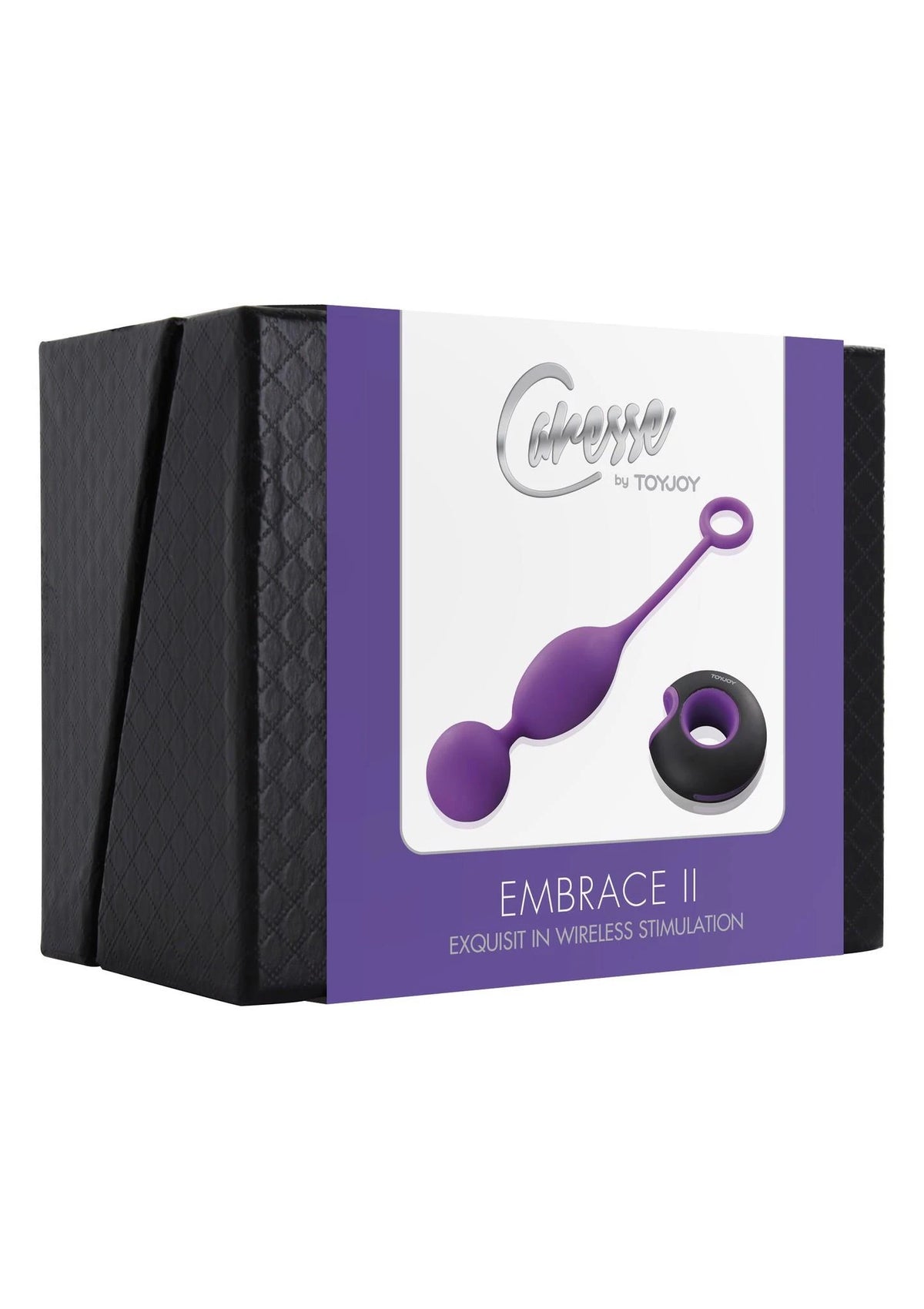 Ovetto vibrante Embrace II 7 funzioni – con telecomando, viola | ToyJoy
