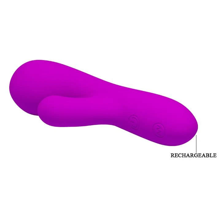 Vibromasseur rabbit Berger 30 fonctions – rechargeable, fuchsia | Pretty Love