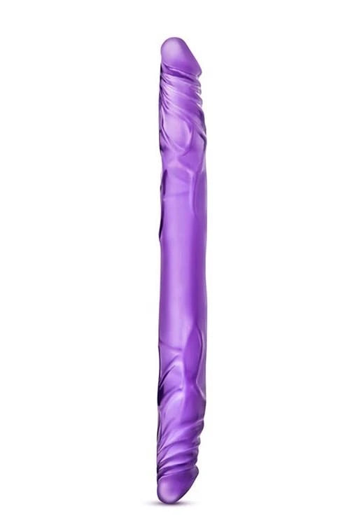 Dildo Yours – duplo, roxo 35-330741 | Blush