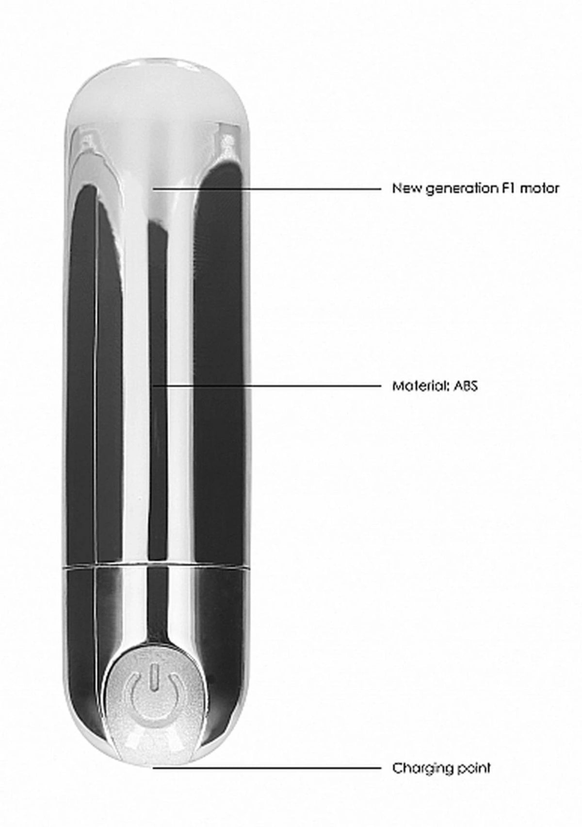 Bullet vibrator 10 functions – rechargeable | Be Good Tonight