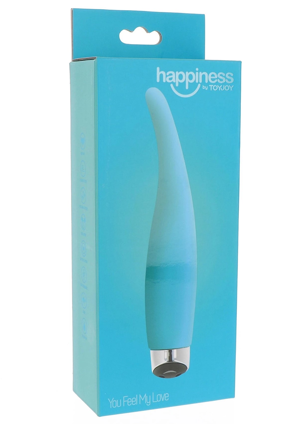 Vibromasseur point G Feel 4 fonctions – rechargeable, bleu | ToyJoy