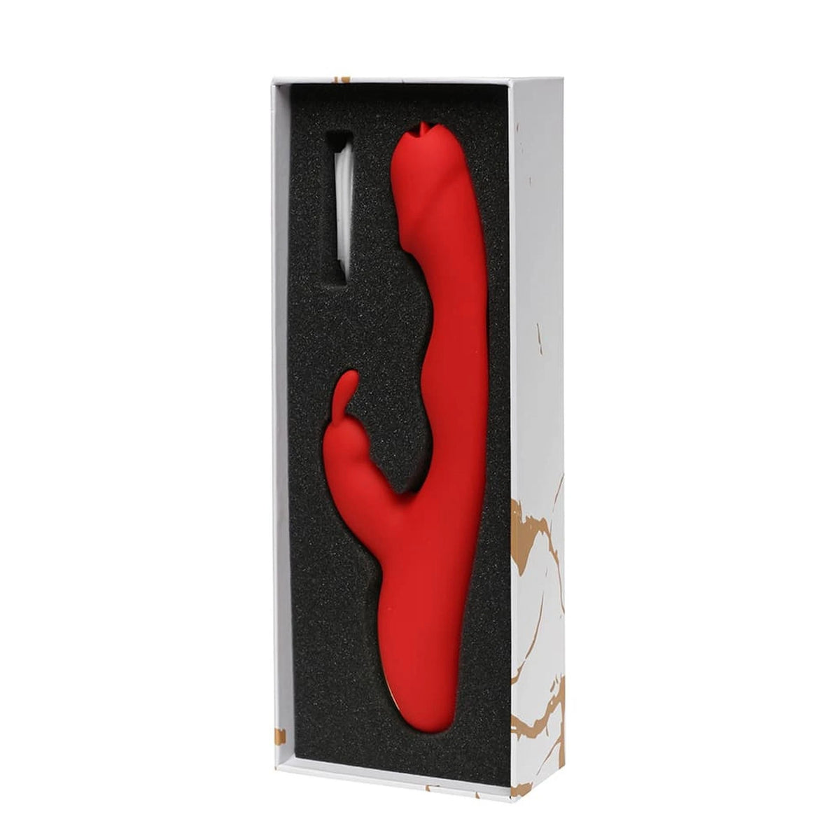 Vibratore rabbit Licking 10 funzioni – ricaricabile | Rouge Velvet