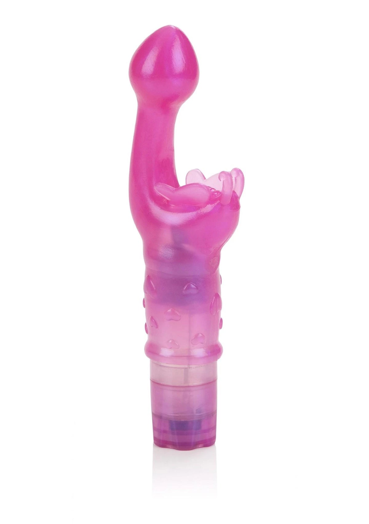 Vibratore rabbit Butterfly Kiss 3 funzioni – rosa | Calexotics