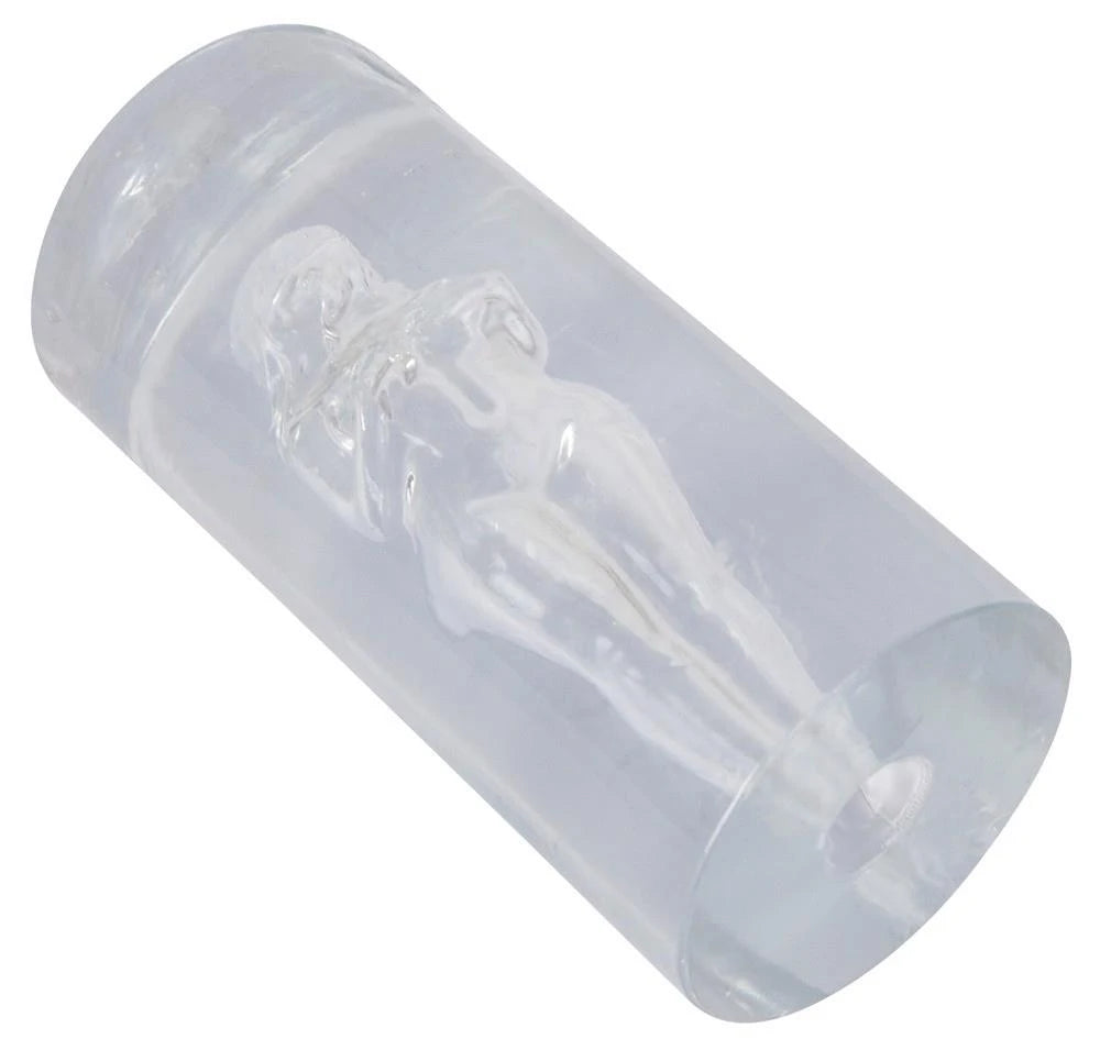 Masturbador Shaped Tunnel 14.2 cm – transparente | Stroker