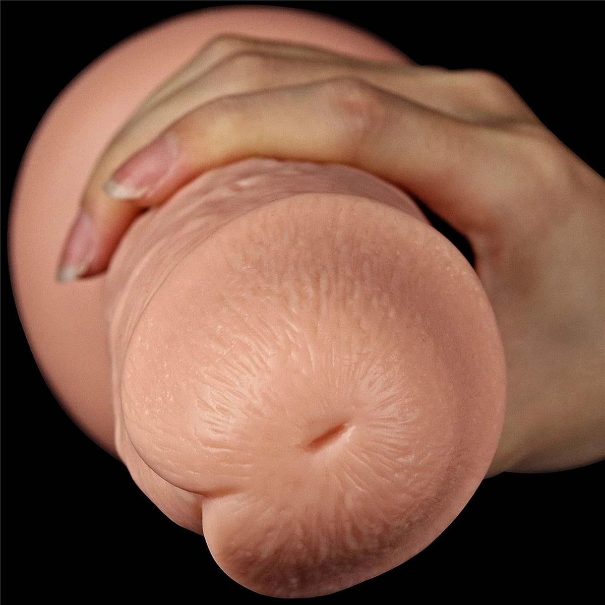 Realisztikus dildó 28 cm – tapadókorongos, testszínű | Lovetoy