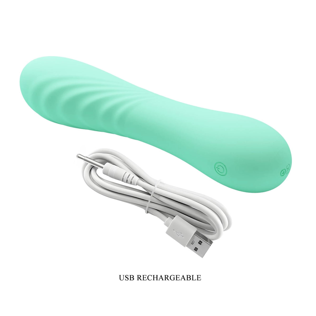 Classic vibrator Alexisrose 10 functions – light blue | Pretty Love