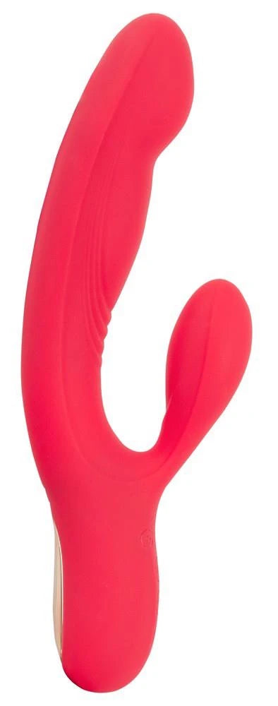 Vibratore rabbit Thumping 10 funzioni – ricaricabile, rosso | Sweet Smile