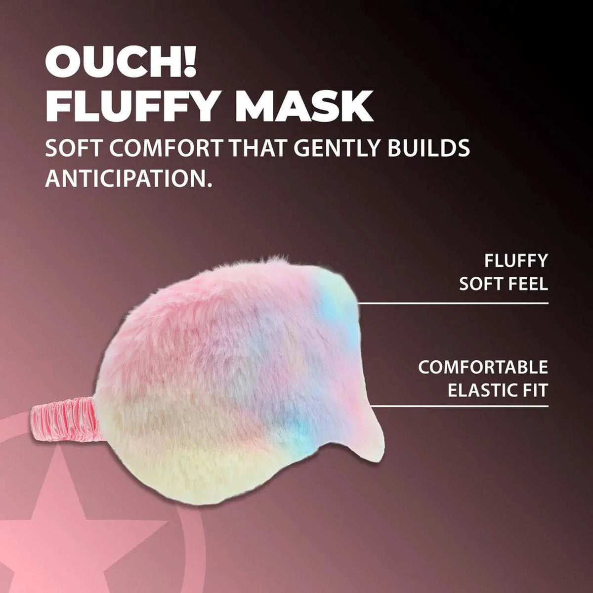 Mask Fluffy – multicolour 20.5 cm | Ouch!