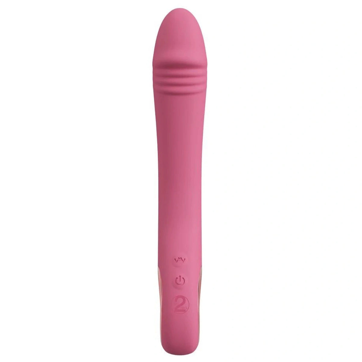 Vibromasseur point G 21.4 cm – rechargeable, rose