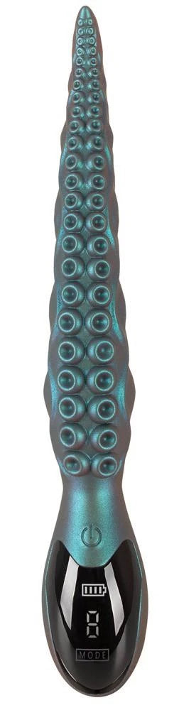 Vibrador clásico Octo 9 funciones – recargable, turquesa | Beasty Cocks
