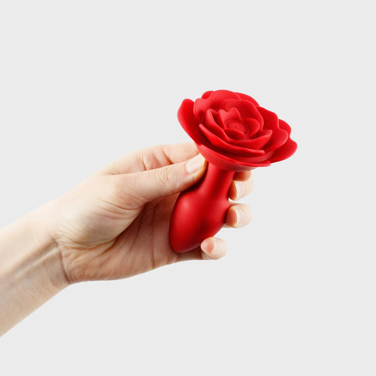 Plug anal Giulietta 10 fonctions – vibrant, avec bijou, rouge | Crushious