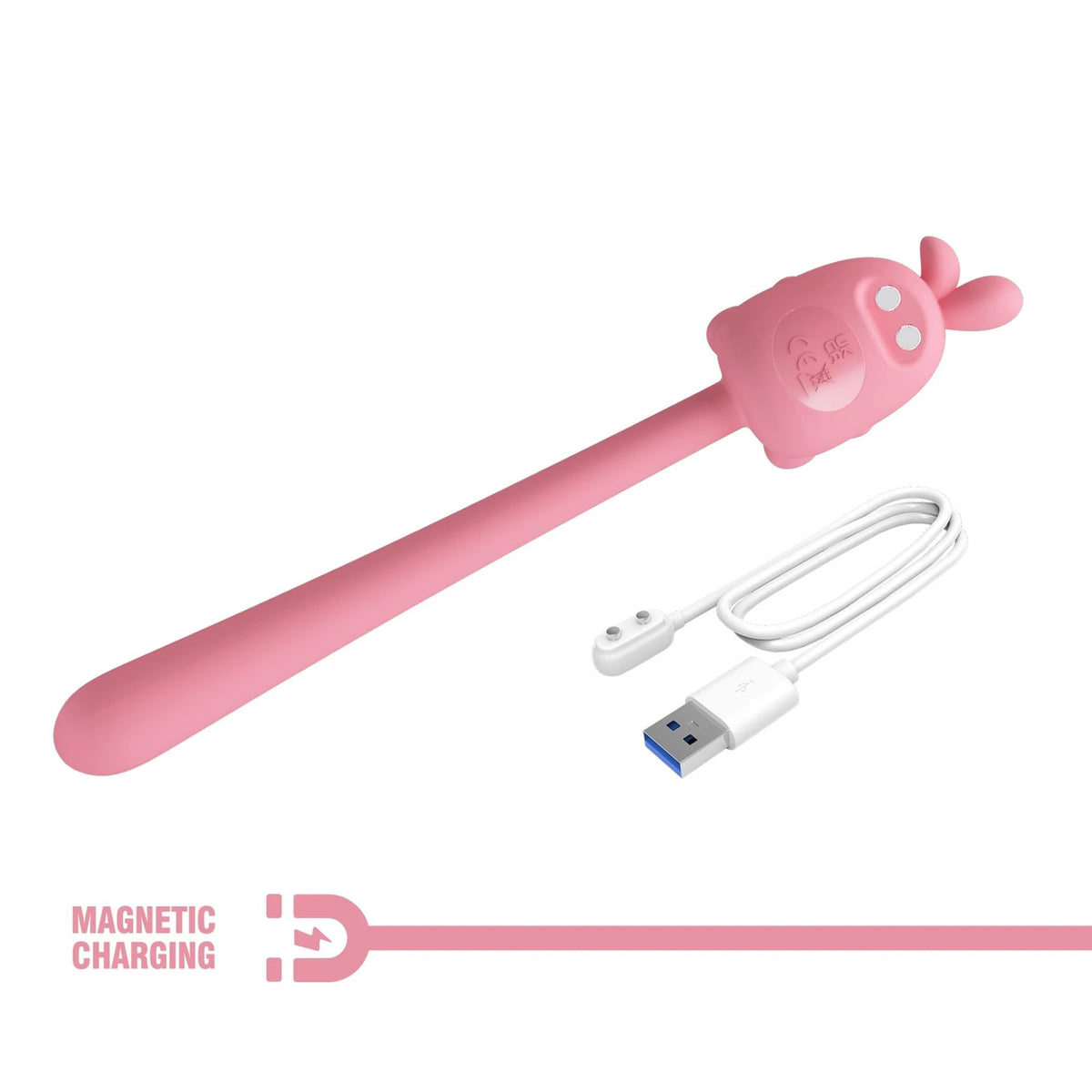 Stimolatore clitorideo Cute Flirting Stick Magnetic 7 funzioni – ricaricabile | Pretty Love