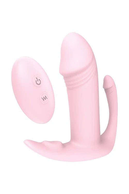 VIBES OF LOVE TÉLÉCOMMANDE TRI-PLAISIR ROSE