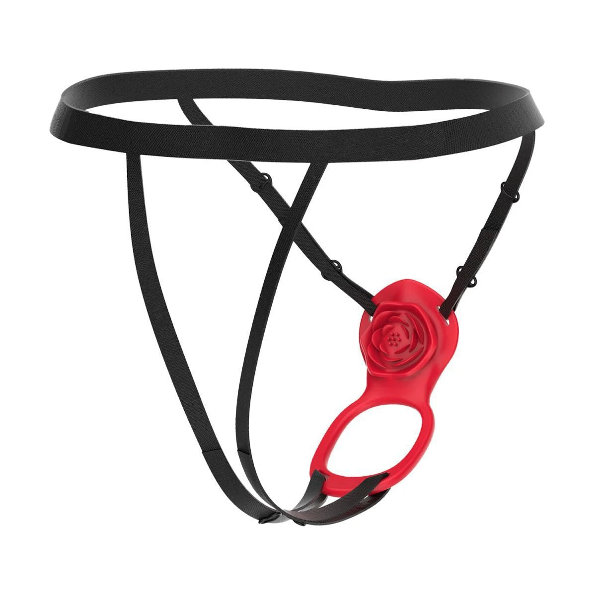Stimolatore clitorideo Wearable – con telecomando, rosso | Teazers